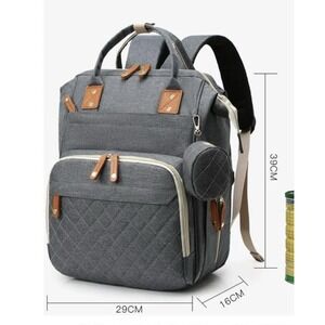 Waterproof Baby Diaper Bag LARGE Portable Multi-Function Mommy Travel Backpack